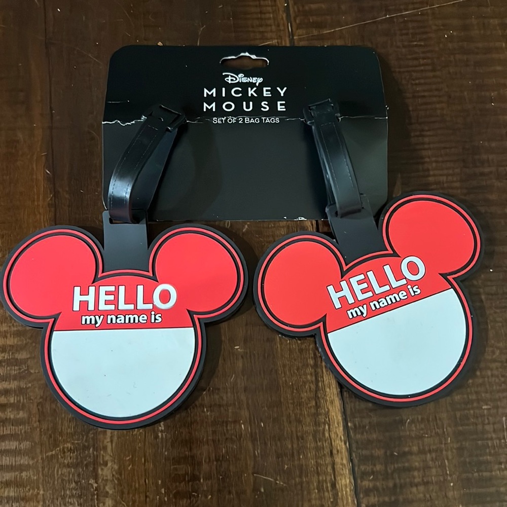 Mickey Mouse Bag Tags